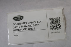 GEARSHIFT SPINDLE A 24610-MAA-A00 2007 HONDA VT1100C2