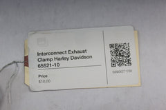 Interconnect Exhaust Clamp Harley Davidson 65521-10