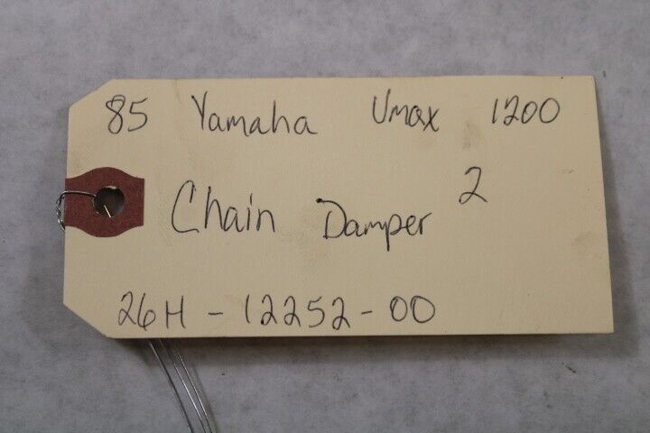 Chain Damper 2 26H-12252-00 1990 Yamaha Vmax VMX12 1200