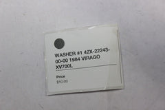 WASHER #1 42X-22243-00-00 1984 Yamaha VIRAGO XV700L