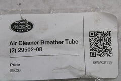 Air Cleaner Breather Tube (2) 29502-08 Harley Davidson