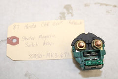 Starter Magnectic Switch 35850-MK3-671 1987 Honda CBR1000F Hurricane