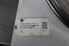 FRONT WHEEL 21" X 2.15" 41073-0082 2007 VULCAN CUSTOM VN900