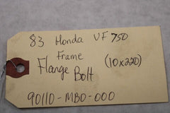 Frame Flange Bolt (10x220) 90110-MB0-000 1983 Honda VF750