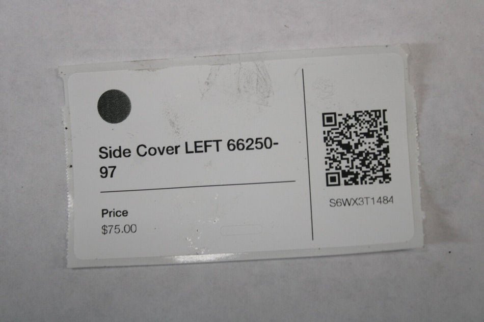 Side Cover LEFT 66250-97, 66619-97 2004 Harley Davidson Road King