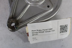 Rear Brake Panel 1990 Honda NS50F 43100-153-601ZC