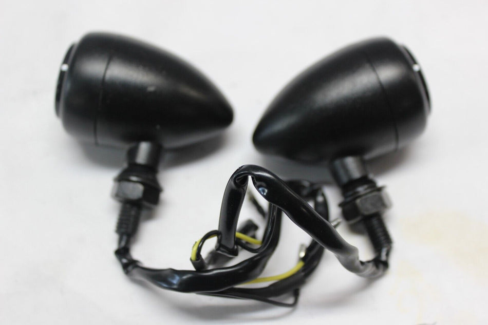 BULLET TURN SIGNALS W/LED BLACK (SEE PHOTOS) 1984 Yamaha VIRAGO XV700L