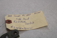 Side Stand Switch 37840-26X51 OEM Suzuki Motorcycle 2002 TL1000