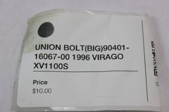 UNION BOLT (BIG) 90401-16067-00 1996 Yamaha VIRAGO XV1100S