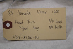 Front Turn Signal Assy Left 42x-83310-K1 1990 Yamaha Vmax VMX12 1200