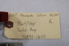 Start/Stop Switch Assy Right 46091-1655 2007 Kawasaki Vulcan EN500C