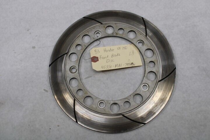 Front Brake Disc Left 45351-MB1-700 1983 Honda VF750