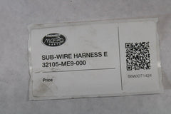 SUB-WIRE HARNESS E 32105-ME9-000 1983 Honda VT750C Shadow