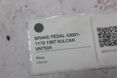 BRAKE PEDAL 43001-1178 1987 VULCAN VN750A