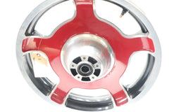 OEM Harley Davidson Front Wheel 18" x 3.5" 1" Bearings Painted Red