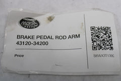 BRAKE PEDAL ROD ARM 43120-34200 1983 Suzuki GS650GL