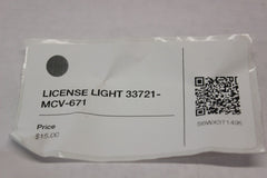 LICENSE LIGHT 33721-MCV-671 2005 Honda VTX1300S