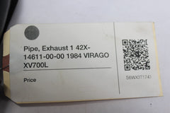 Pipe, Exhaust 1 42X-14611-00-00 1984 VIRAGO XV700L