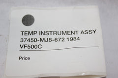 TEMP INSTRUMENT ASSY 37450-MJ8-672 1984 VF500C Honda Magna