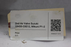 2nd Air Valve Suzuki 18450-33E12, Mikuni P1-2