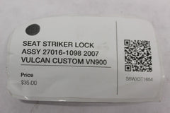 SEAT STRIKER LOCK ASSY 27016-1098 2007 VULCAN CUSTOM VN900