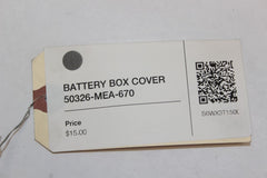 BATTERY BOX COVER 50326-MEA-670 2005 Honda VTX1300S