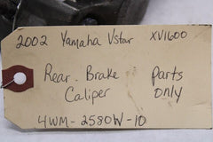Rear Brake Caliper (Parts Only) 4WM-2580W-10 2002 Yamaha RoadStar XV1600A
