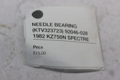 NEEDLE BEARING (KTV323723) 92046-028 1982 KZ750N SPECTRE