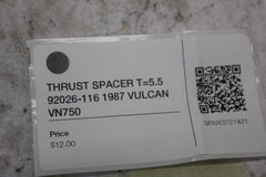 THRUST SPACER T=5.5 92026-116 1987 VULCAN VN750