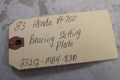 Bearing Setting Plate 23212-MB4-830 1983 Honda VF750