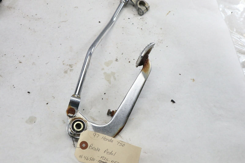 OEM Honda Motorcycle Rear Brake Foot Lever 1997 Magna 750 VF750 46500-MZ5-000