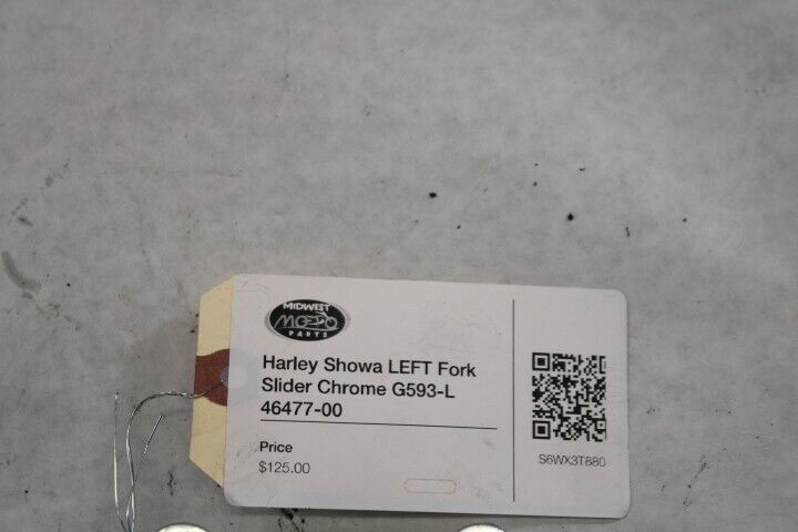 Harley Showa LEFT Fork Slider Chrome G593-L 46477-00 Harley Davidson