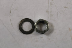 1985 Kawasaki Eliminator ZL900 Generator Shaft Fine Hex Nut & Washer 315BA1600