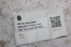 AIR FILTER CASE BRACKET 11043-1181 1987 VULCAN VN750A