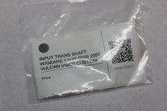 INPUT TRANS SHAFT W/GEARS 13127-0038 2007 VULCAN VN900 CUSTOM