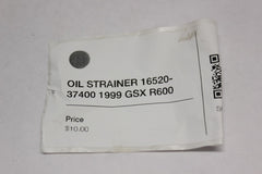 OIL STRAINER 16520-37400 1999 GSX R600