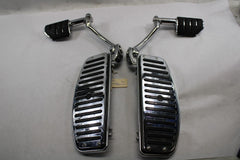 Chrome Floorboards Attached Highway Pegs Harley Davidson