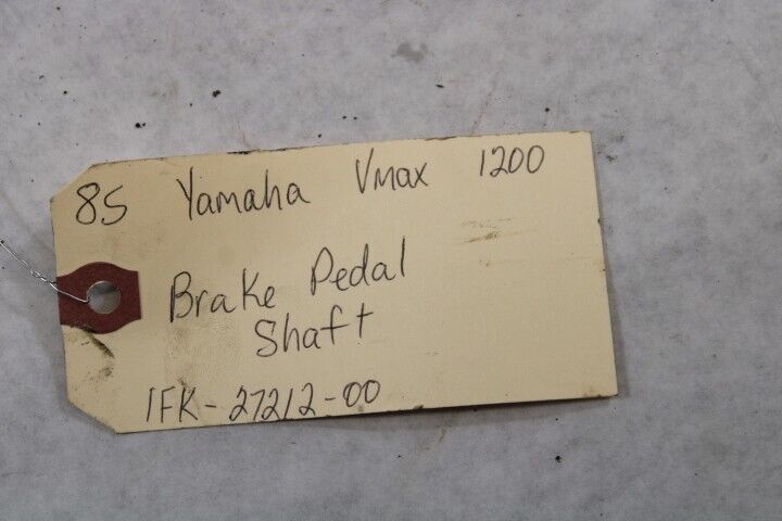 Brake Pedal Shaft 1F-27212-00 1990 Yamaha Vmax VMX12 1200
