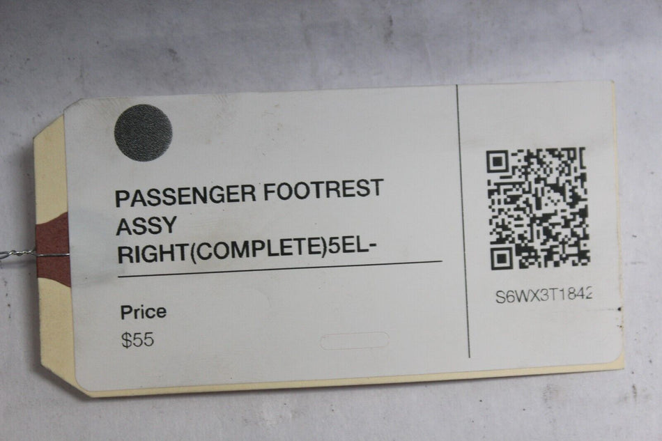 PASSENGER FOOTREST ASSY RIGHT 5EL-27440-00-00 2003 XVS1100AT SILVERADO