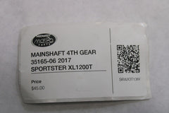 MAINSHAFT 4TH GEAR 35165-06 2017 SPORTSTER XL1200T Harley Davidson SuperLow