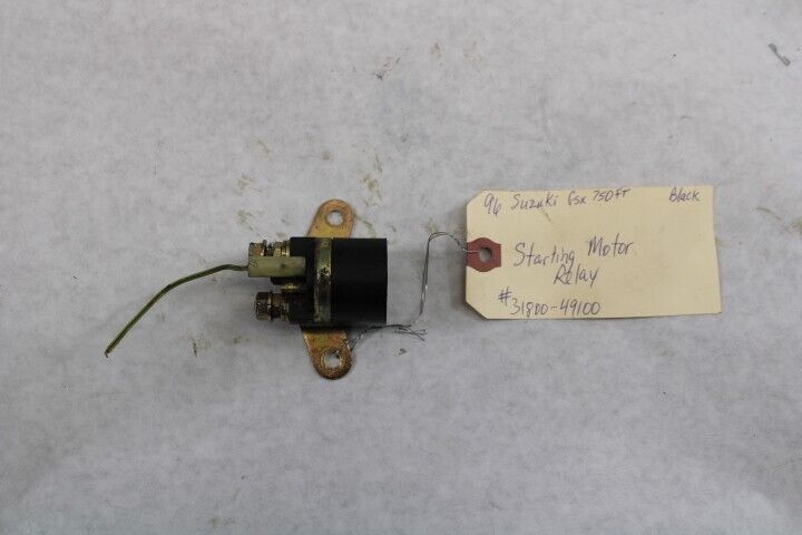 OEM Suzuki Motorcycle 1996 GSX750 Katana Starting Motor Relay 31800-49100