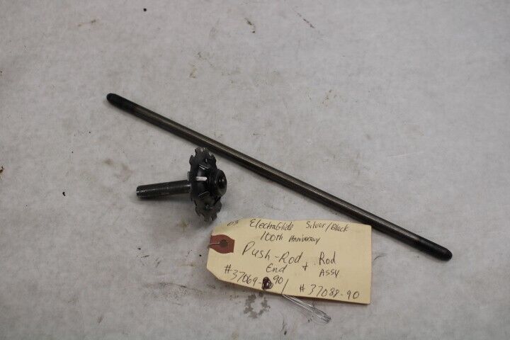 OEM Harley Davidson Clutch Pushrod End 2003 FLHT Silver Black 37069-90