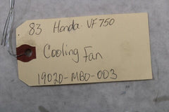 Cooling Fan 19020-MB0-003 1983 Honda VF750