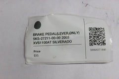 BRAKE PEDAL (LEVER ONLY) 5KS-27211-00-00 2003 XVS1100AT SILVERADO