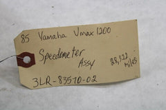 Speedometer Assy 28322 MILES 3LR-83570-02 1990 Yamaha Vmax VMX12 1200