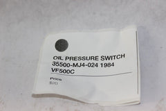 OIL PRESSURE SWITCH 35500-MJ4-024 1984 VF500C Honda Magna