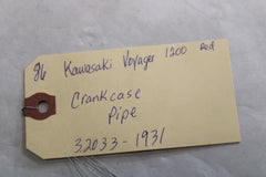 Crankcase Pipe 32033-1931 1986 Kawasaki Voyager ZG1200