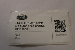 PULSER PLATE 30211-MAA-A00 2007 HONDA VT1100C2