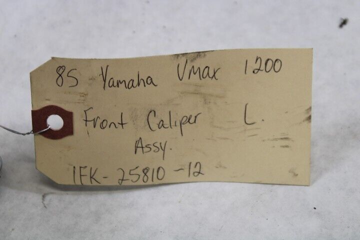 Front Caliper Assy Left 1FK-25810-12 1990 Yamaha Vmax VMX12 1200
