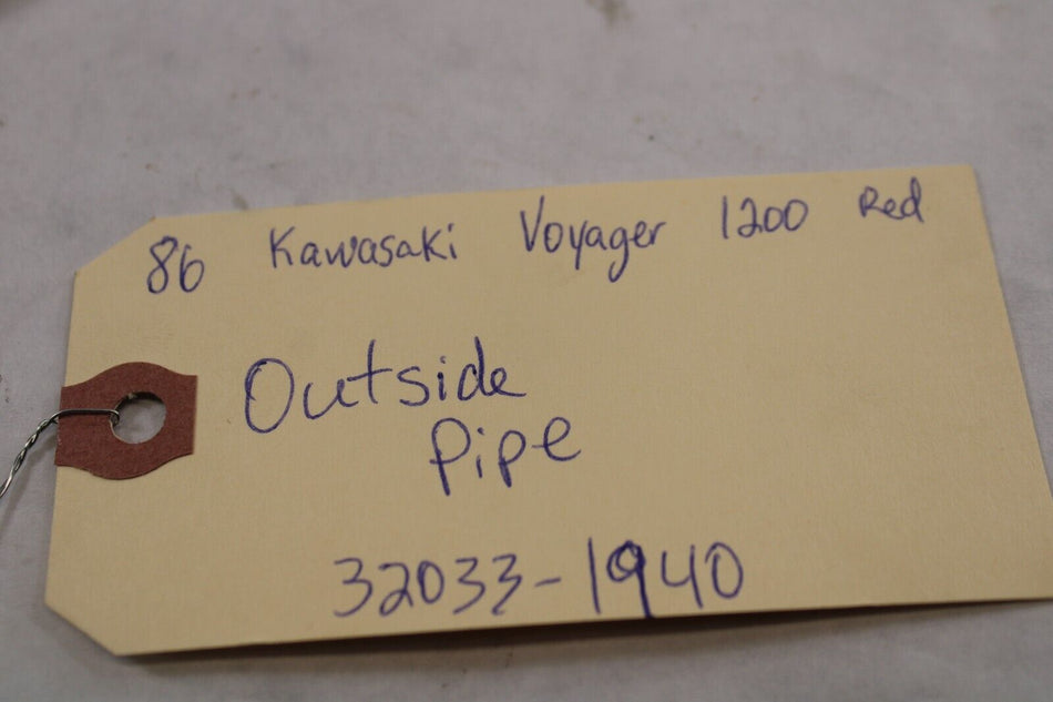Outside Pipe 32033-1940 1986 Kawasaki Voyager ZG1200